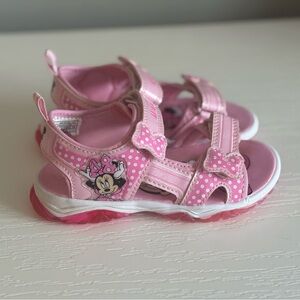 Minnie Mouse Sandals LED Light Up Water Shoes